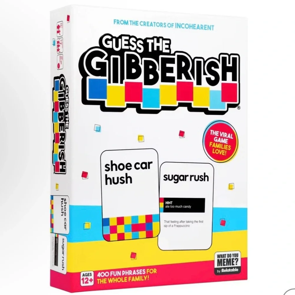 🆕- Guess The Gibberish Family Game By What Do You Meme?
